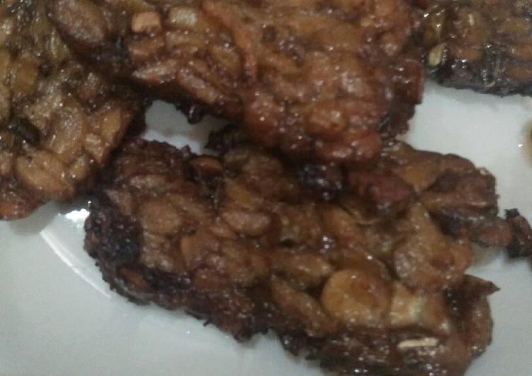 Resep Tempe goreng kecap, Enak Banget