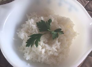 Una foto de Arroz basmati