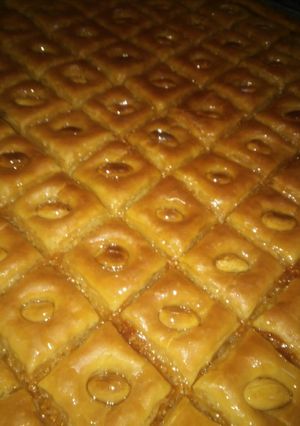 صورة لوصفة بقلاوة