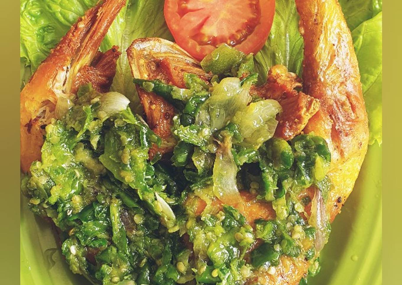 Ayam Geprek Sambal Ijo