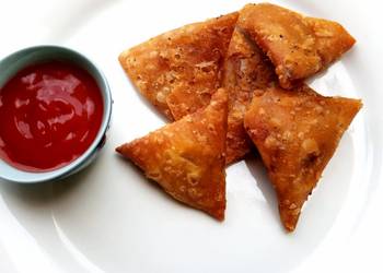 Update, Serving Recipe Spicy potato mini samosa Most Delicious