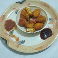A picture of Moong bhajiya.
