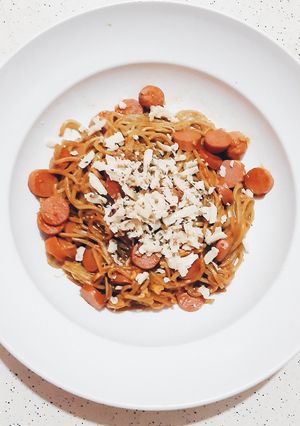 Foto resep Mie Lemonilo carbonara resep ala korea