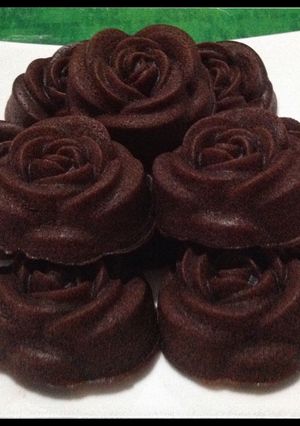 Foto resep Brownies Kukus Mawar