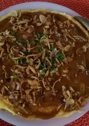 Foto resep Tahu Telor Bumbu Kacang