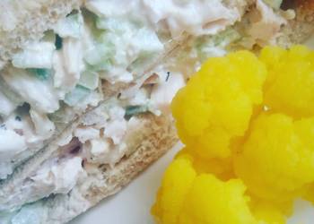 Easiest Way to Make Perfect The BESt Chicken Salad Sandwich