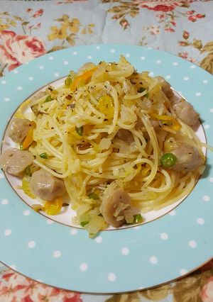 Foto resep Spicy Spaghetti Aglio Olio