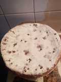 Torta con chocolatada y leche de coco vegana