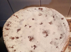 Una foto de Torta con chocolatada y leche de coco vegana