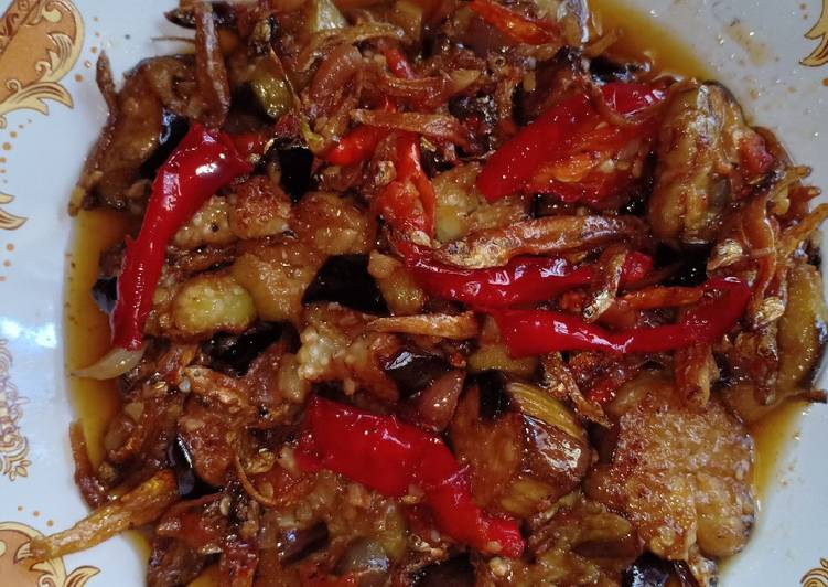 Resep Sambel terong Teri, Bisa Manjain Lidah