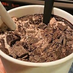 A picture of Chocolate milkshake.