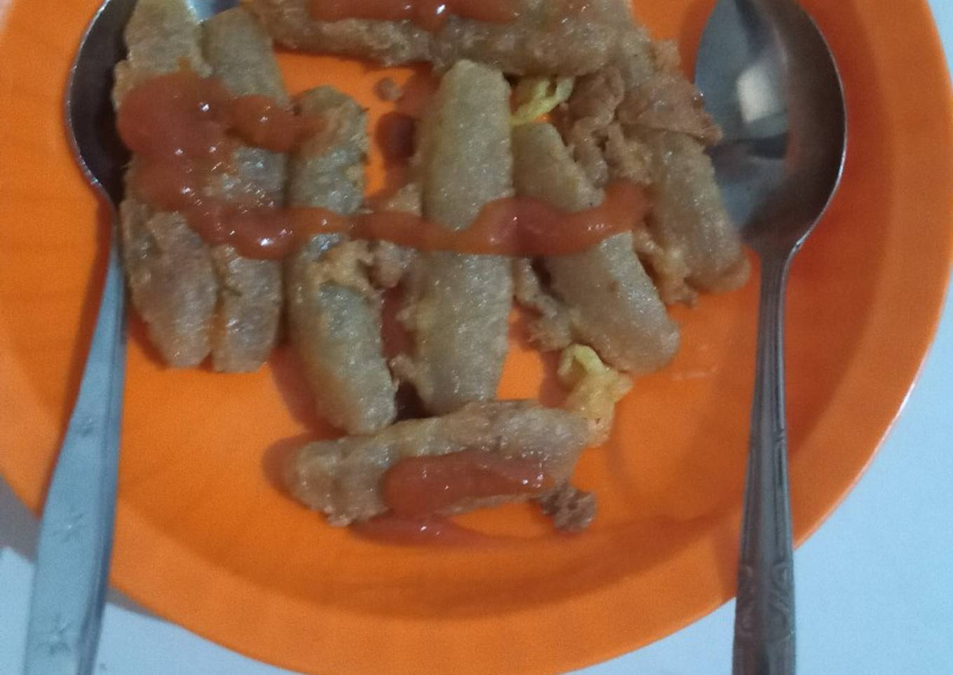 Sempol aci tanpa tusuk sate ala bocil