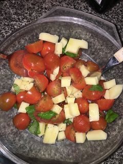 Una foto de Ensalada caprese