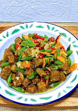 Foto resep Tumis Tempe Buncis Wortel
