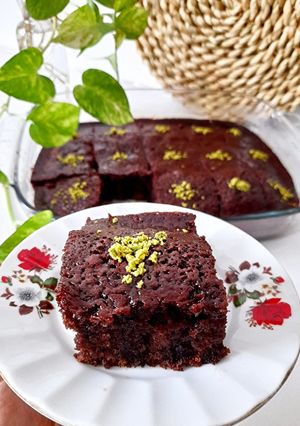 عکسی از دستور کیک خیس شکلاتی (ترکیه)