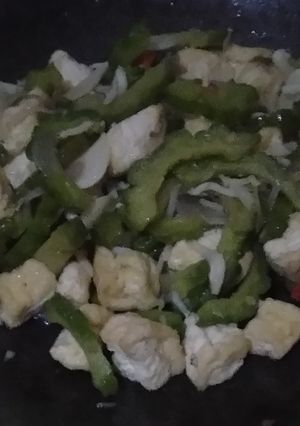 Foto resep Tumis pare tahu Bandung