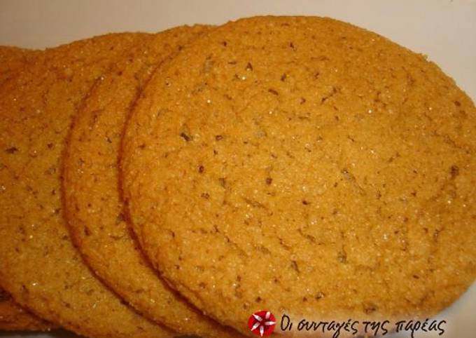κύρια φωτογραφία συνταγής Μαλακά μπισκότα με ginger