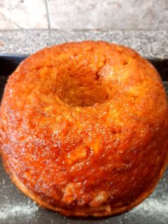 Una foto de Budín de pan súper sencillo