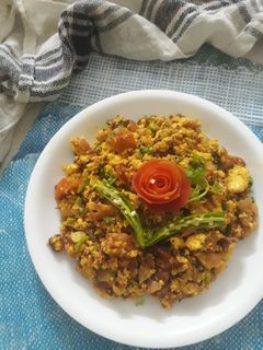 पनीर भुर्जी (paneer bhurji recipe in Hindi) रेसिपी मुख्य फोटो