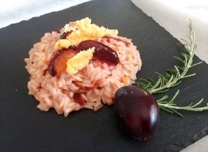 Foto di Risotto alle prugne e rosmarino