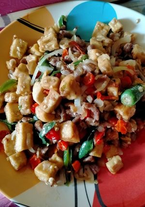 Foto resep Tahu daging oseng