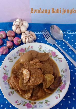 Foto resep Rendang Babi Jengkol