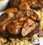 Easy Way Prepare Recipe Air Fryer Salisbury Steak with Mushroom and Onion Gravy that is Awesome, Appealing}