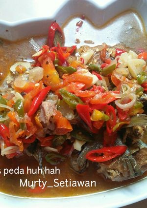 Foto resep Tumis peda huh ha