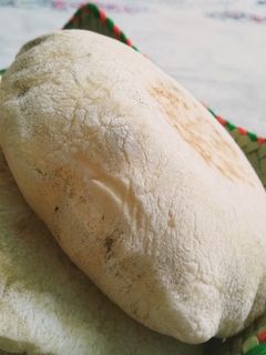 عکسی از دستور نان پیتا