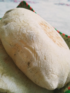عکسی از دستور نان پیتا