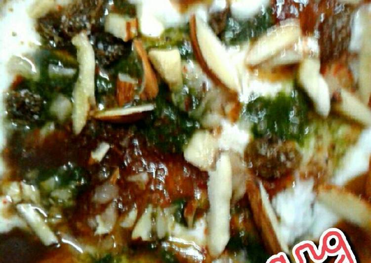 Gujiya style dahi bade