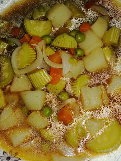 صورة لوصفة شوربه الخضار