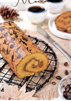 Foto resep Mocca roll Cake