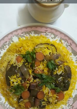 صورة لوصفة مقلوبة الخضار والتونة