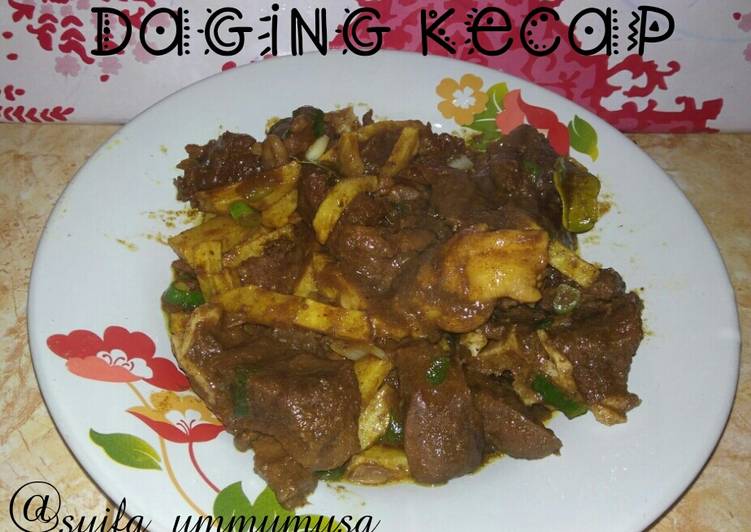 Daging kecap empuk & mudah