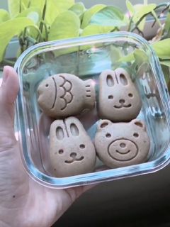 Hình của món Bánh chuối yến mạch cho bé.