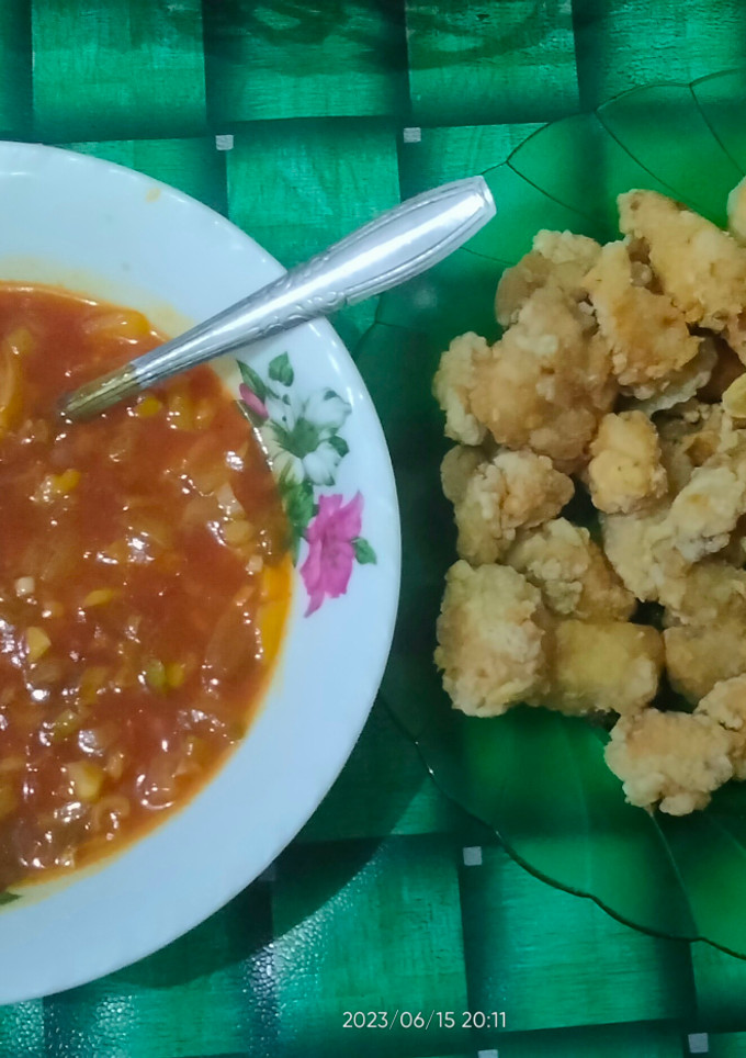 Foto resep Ayam Koloke / Saus Asam Manis