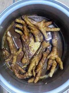 عکسی از دستور پای مرغ به روش کره ای