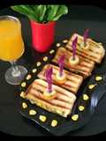 Cheese Spinach-Corn Sandwich