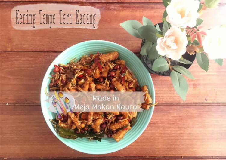 Bumbu Kering Tempe teri kacang | Resep Bumbu Kering Tempe teri kacang Yang Bisa Manjain Lidah