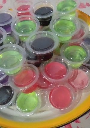 Foto resep Jelly pelangi