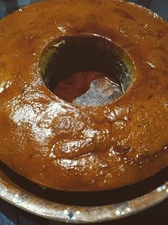 Una foto de Pastel no tan imposible (chocoflan)