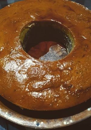 Una foto de Pastel no tan imposible (chocoflan)