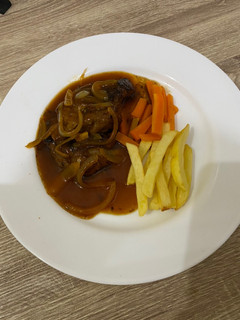 Foto resep Beef Steak with Brown Sauce (Steak Daging saos barbeque)
