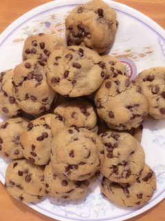A picture of Cookies με κομμάτια σοκολάτας (μαλακά).