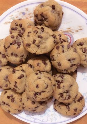 A picture of Soft Chocolate Chunk Cookies.