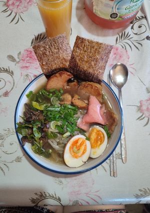 Una foto de Ramen de cerdo