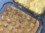 Gambar sos black pepper meatball