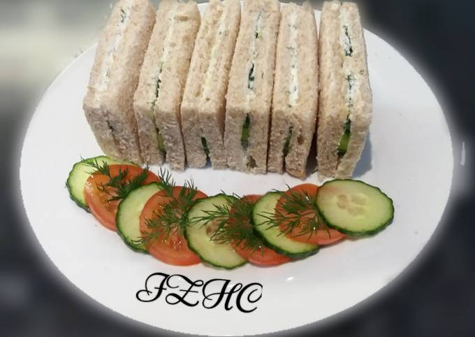 🥒🍞🌿Cucumber Dill Sandwich🌿🍞🥒