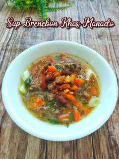 Foto resep Sup Brenebon Khas Manado (Bruine Bonen Soep)